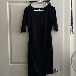 Pink Blush Black Dress size small.